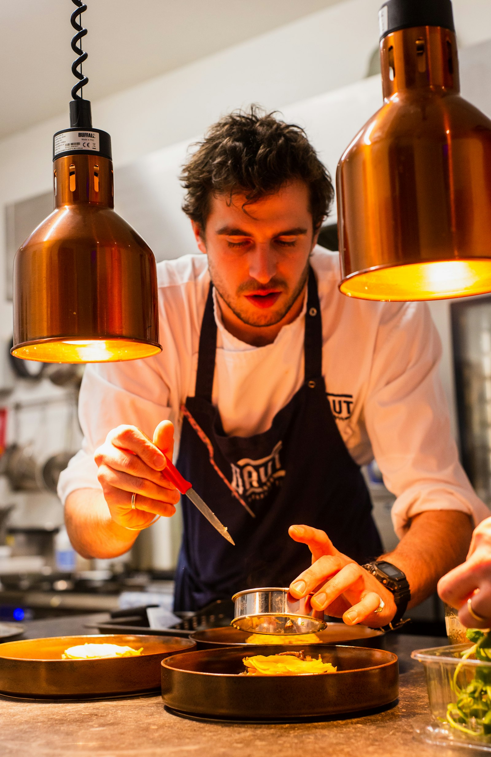 Chef plating